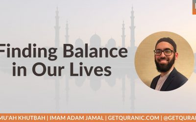 Finding Balance in Our Lives