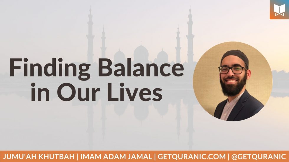 Finding Balance in Our Lives